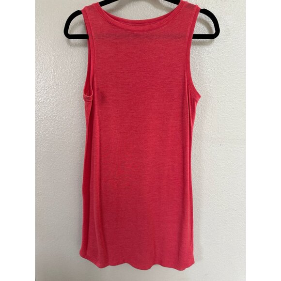Alternative‎ Earth Apparel Womens Red Tank Dress S polyester solid round neck - Picture 2 of 7